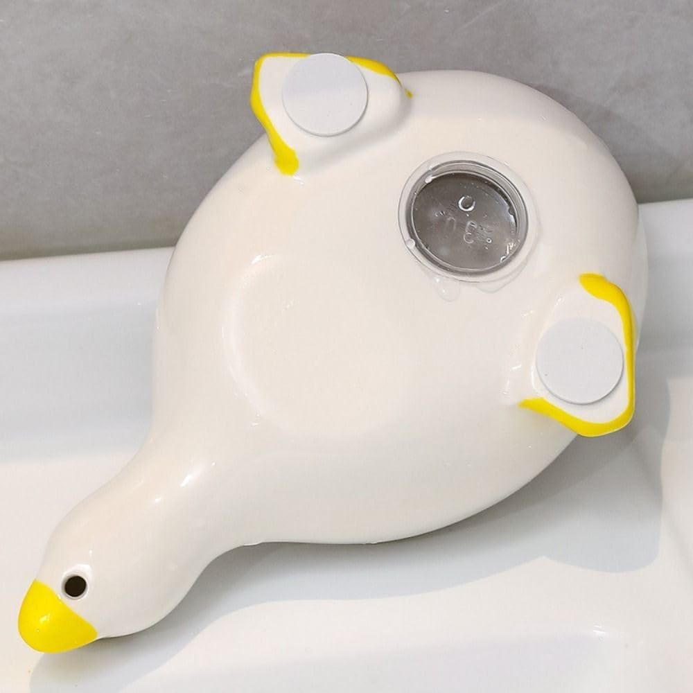 Yellow Duck Soap Box with Drainage Cute Bathroom Holder