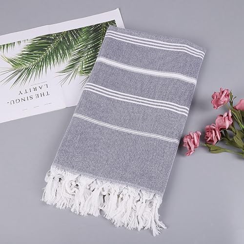 KELINFONG Oversized Beach Towel 70x40 Inch Soft Lightweight Quick Dry