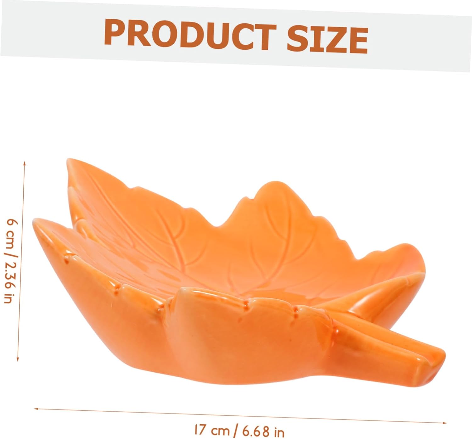 BESTYASH Ceramic Leaf Soap Holder