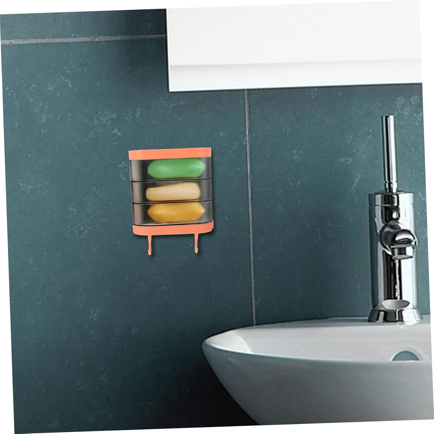 ABOOFAN Rotating Wall-Mounted Soap Dish