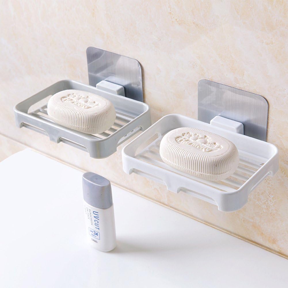 Style Super Suction Soap Dish Holder for Bathroom Kitchen