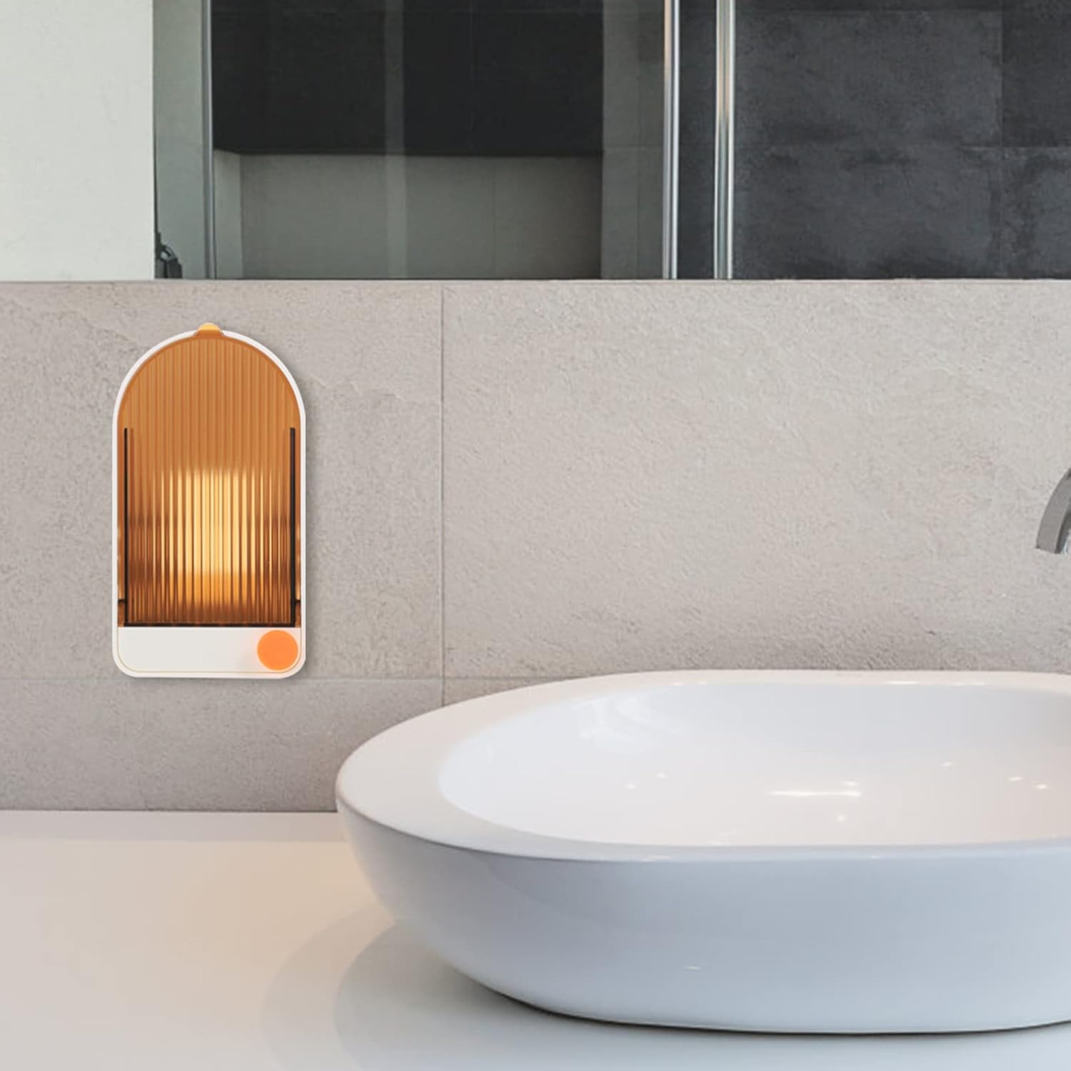 Zerodeko 2 Sets Wall Mounted Soap Dish Adhesive Holder 1