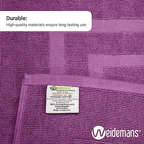 Weidemans 100 Cotton Bath Mat Set of 2 1