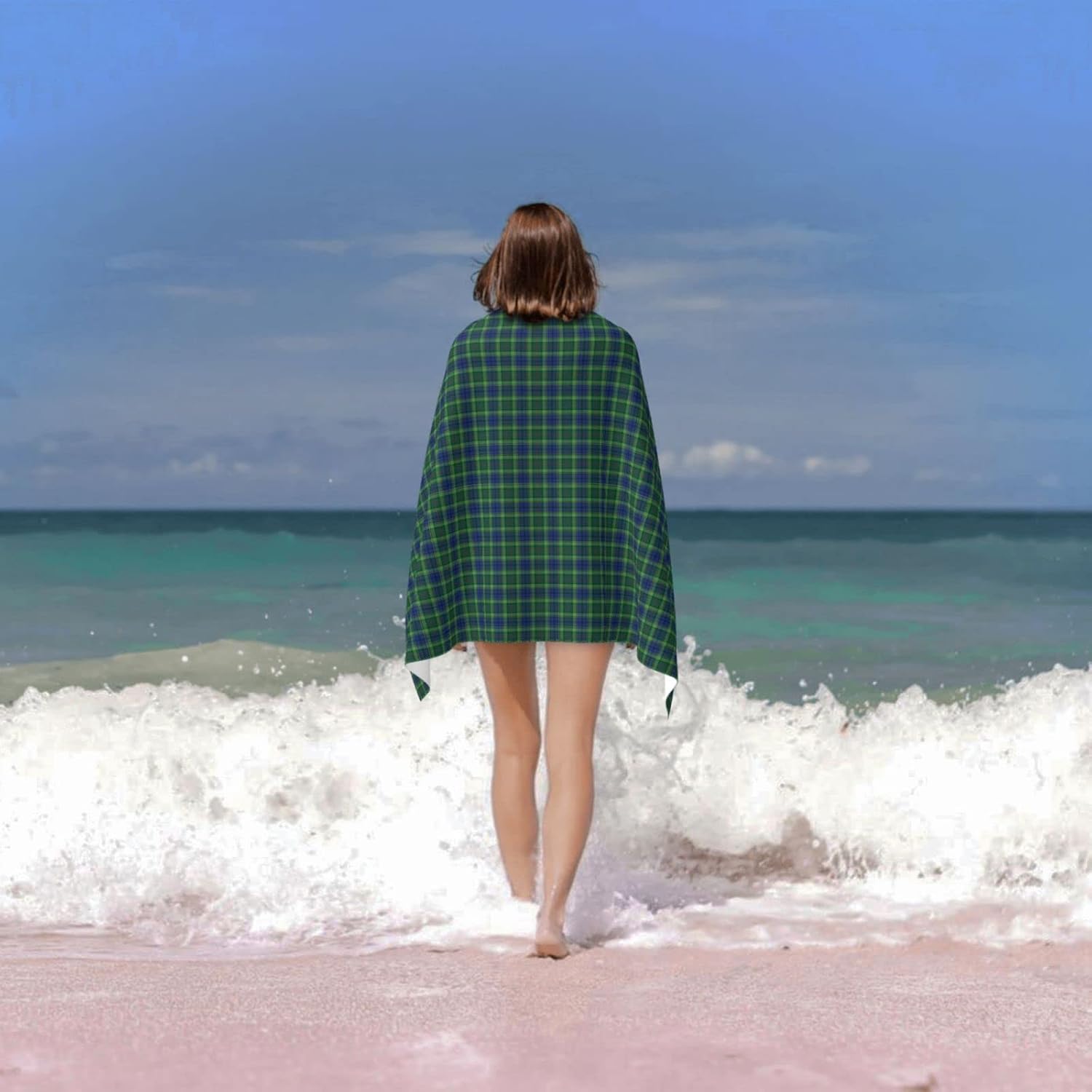 Clan Rutledge Tartan Oversized Beach Towel