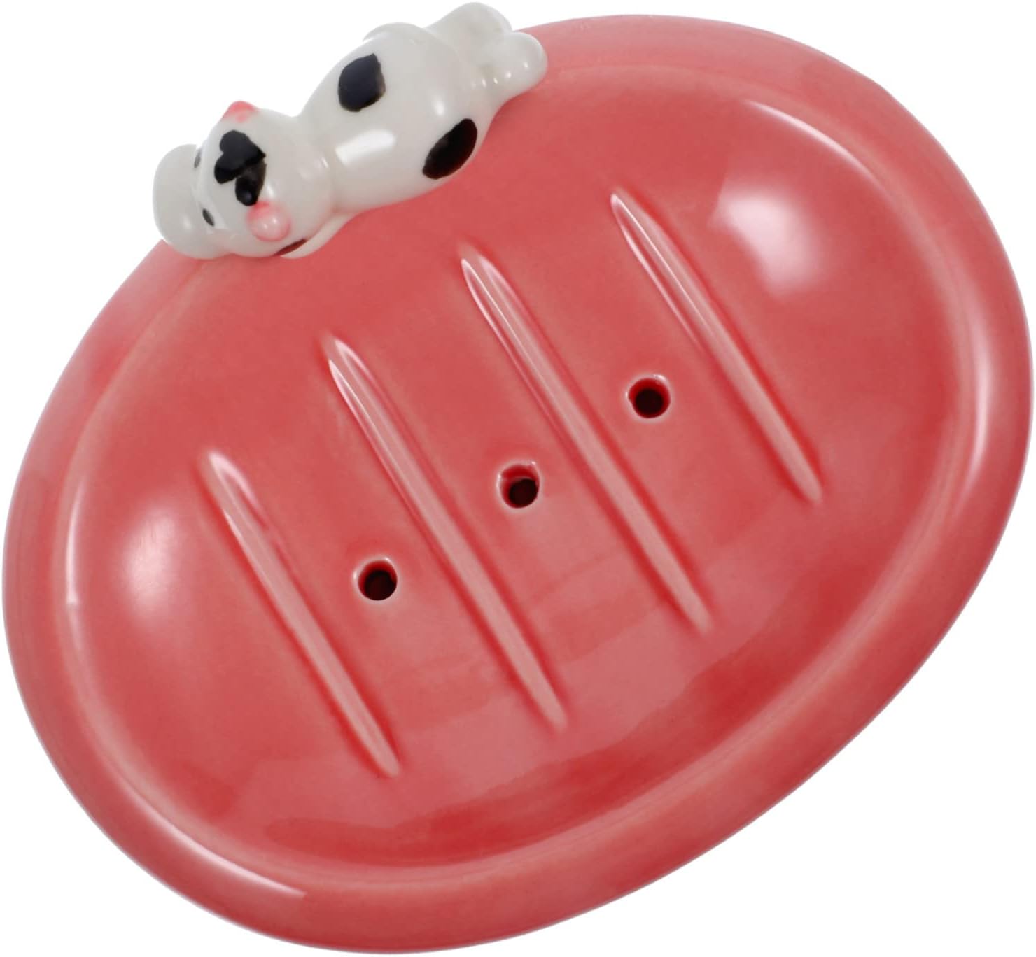 Mobestech Adorable Cartoon Soap Holder Drainage Dish