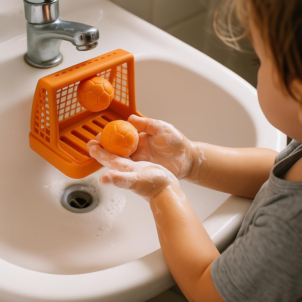 Goal Getter Soap Dish with Soccer Ball Design
