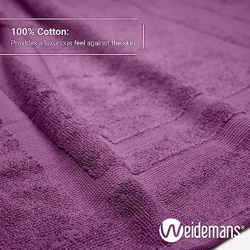 Weidemans 100 Cotton Bath Mat Set of 2 1