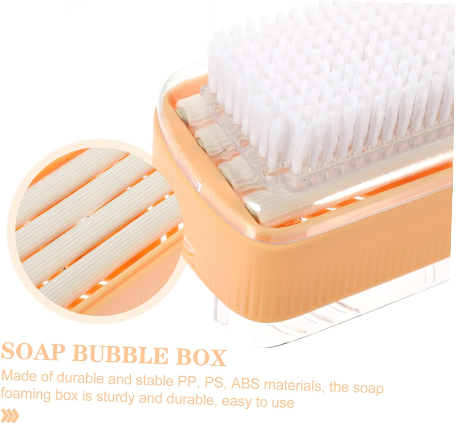 ABOOFAN Multi-Functional Foaming Soap Box with Roller Brush