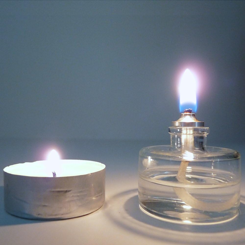 Firefly Refillable Clear Glass Tealights - 5 Pack