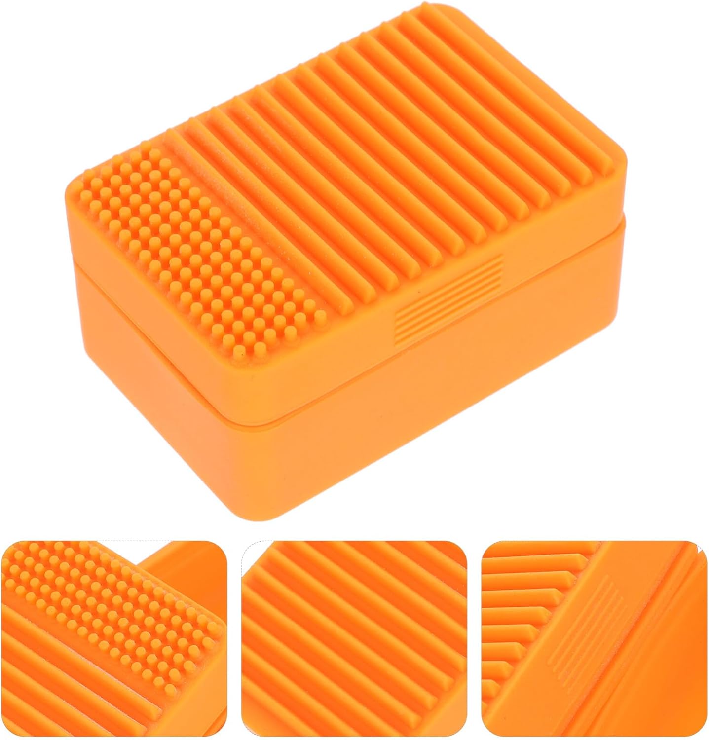MARURY Portable Silicone Soap Holder for Travel and Bathroom