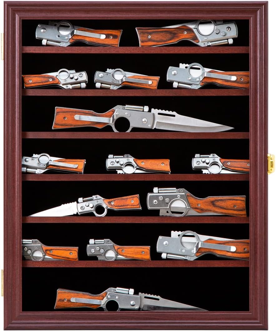 Jinchuan Cherry Knife Shadow Box Wall Cabinet