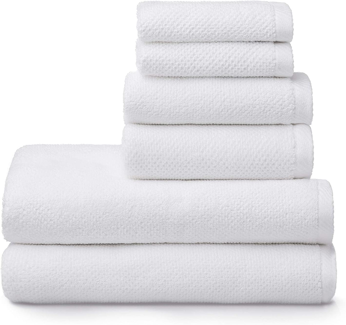 SIMPLI-MAGIC 79450 Popcorn Textured Towel Set