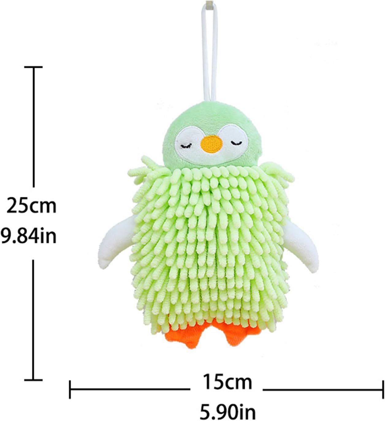 Microfiber Cartoon Hand Towel for Kitchen and Bathroom Use