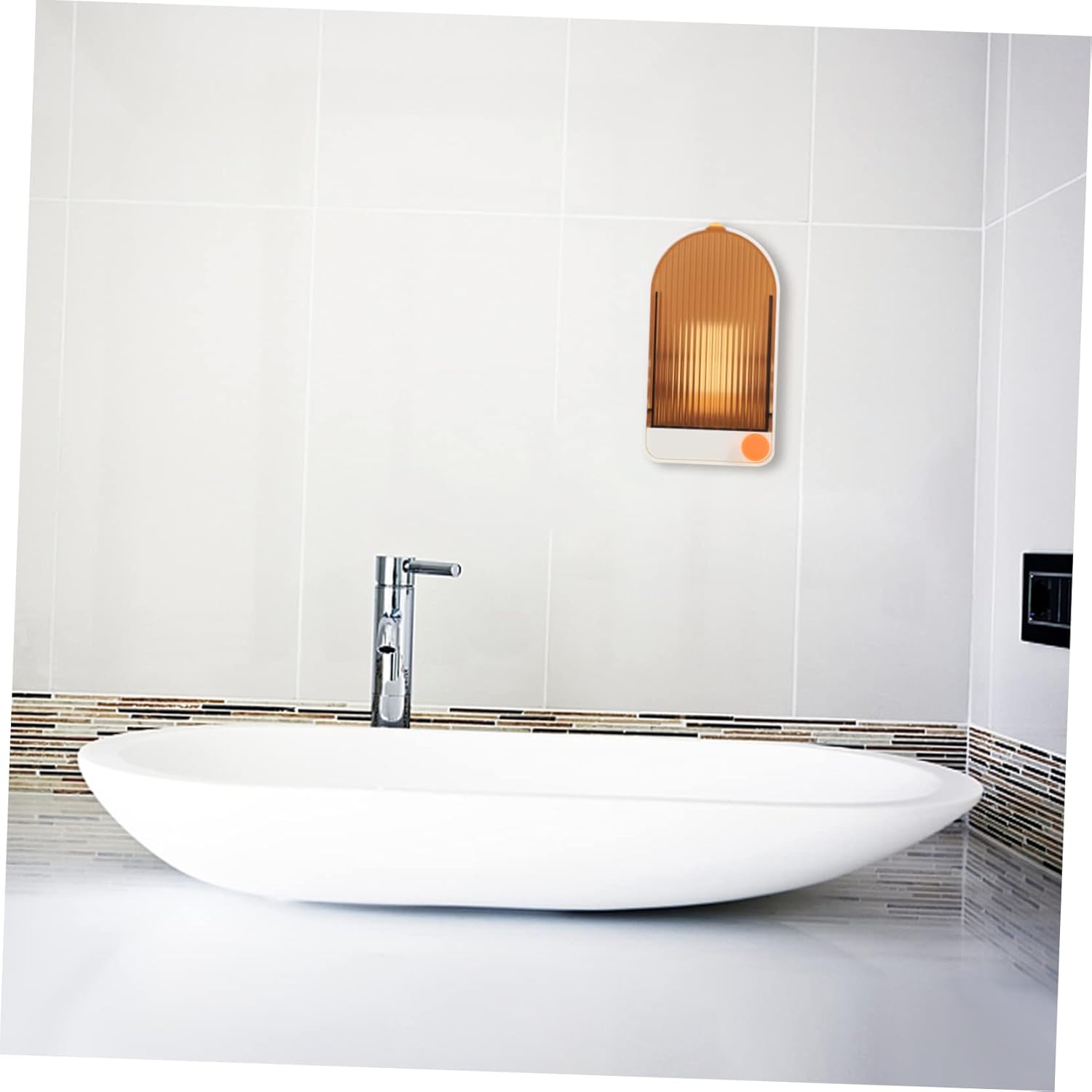 LIFKOME Wall Mounted Soap Storage Boxes 2 Sets