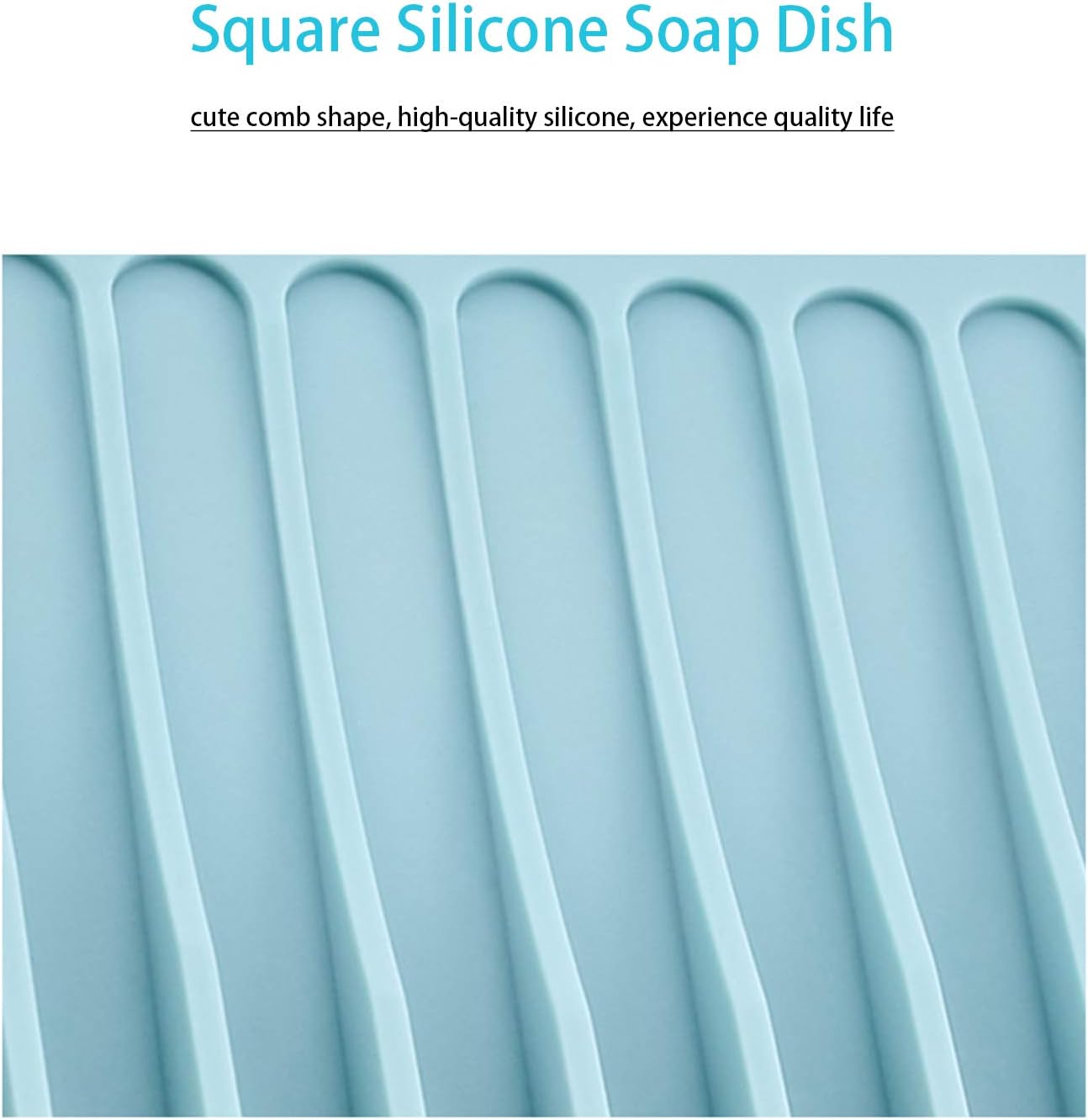 2 Pieces Automatic Drain Soap Dish Waterproof and Drop-Proof