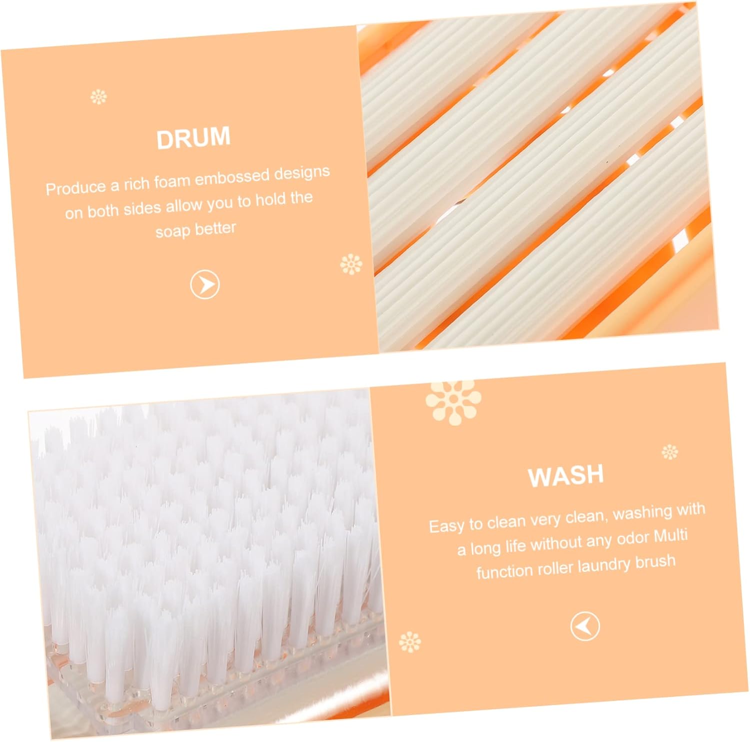 Foaming Soap Holder with Roller Brush for Travel and Deep Cleaning