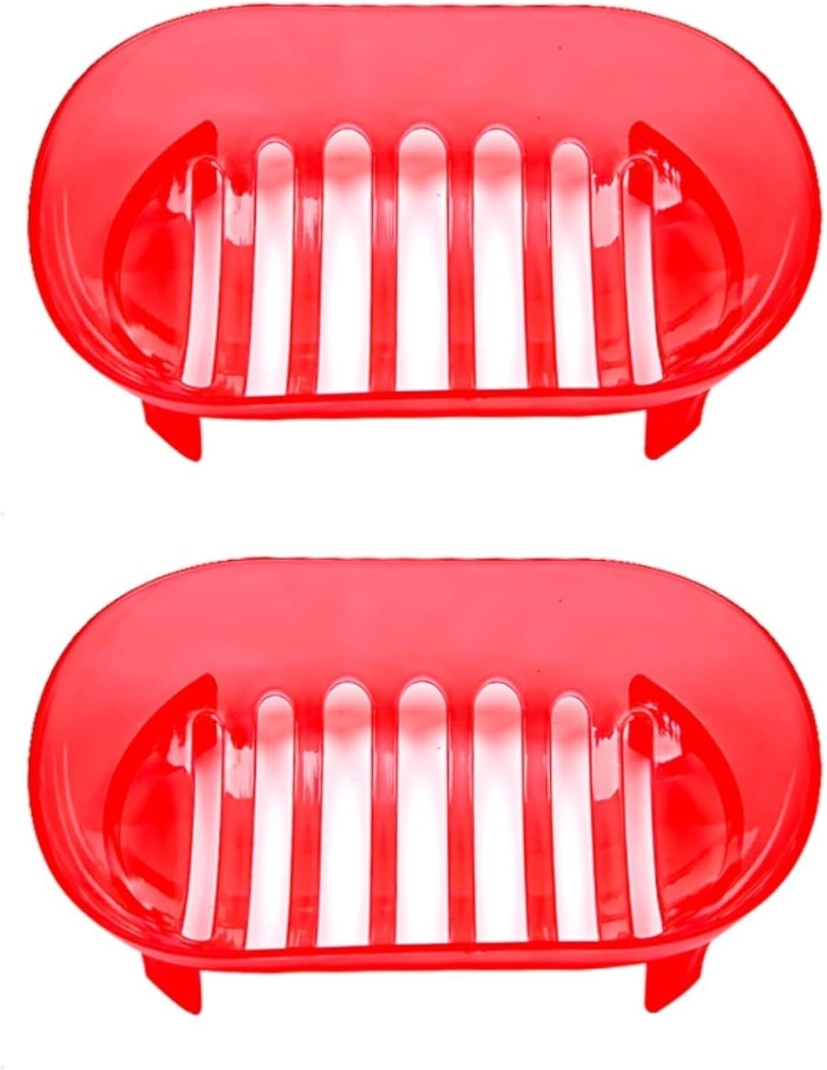 Valcla 2 Piece Soap Box Set Simple Drain Soap Dish