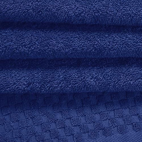 MyOwn Ultra Soft 2 Pack Bath Towel Set Navy Blue
