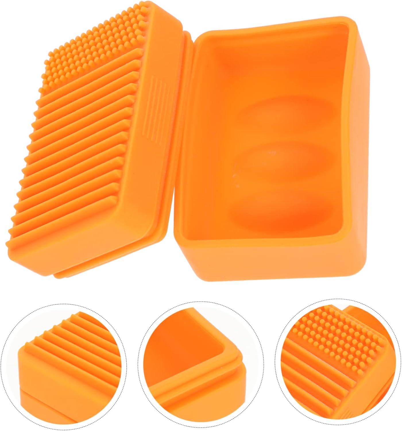 SWOOMEY Portable Silicone Soap Dish Travel Container 1