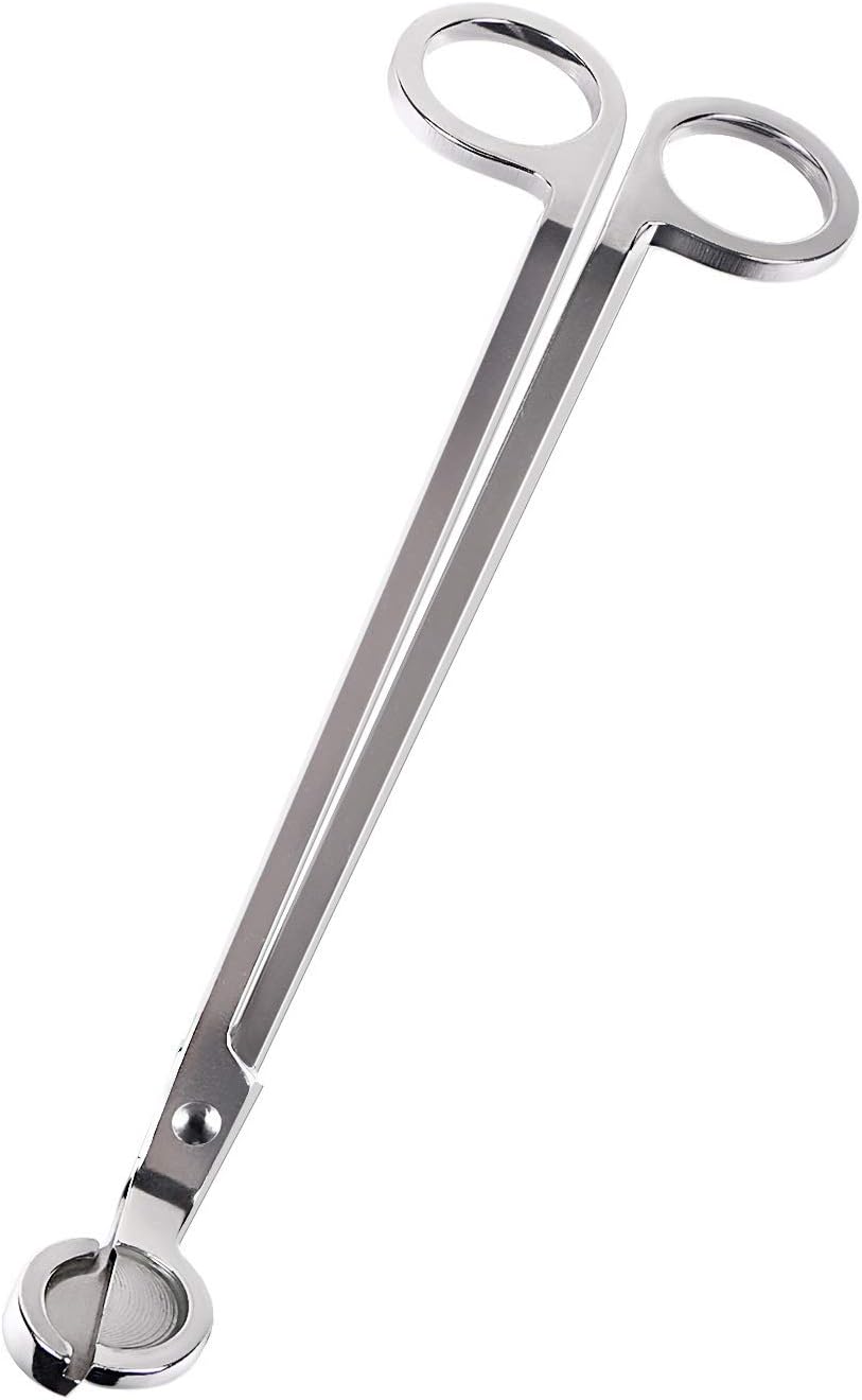 Yoodelife Candle Wick Trimmer - 7 Stainless Steel Deep Cut Clipper