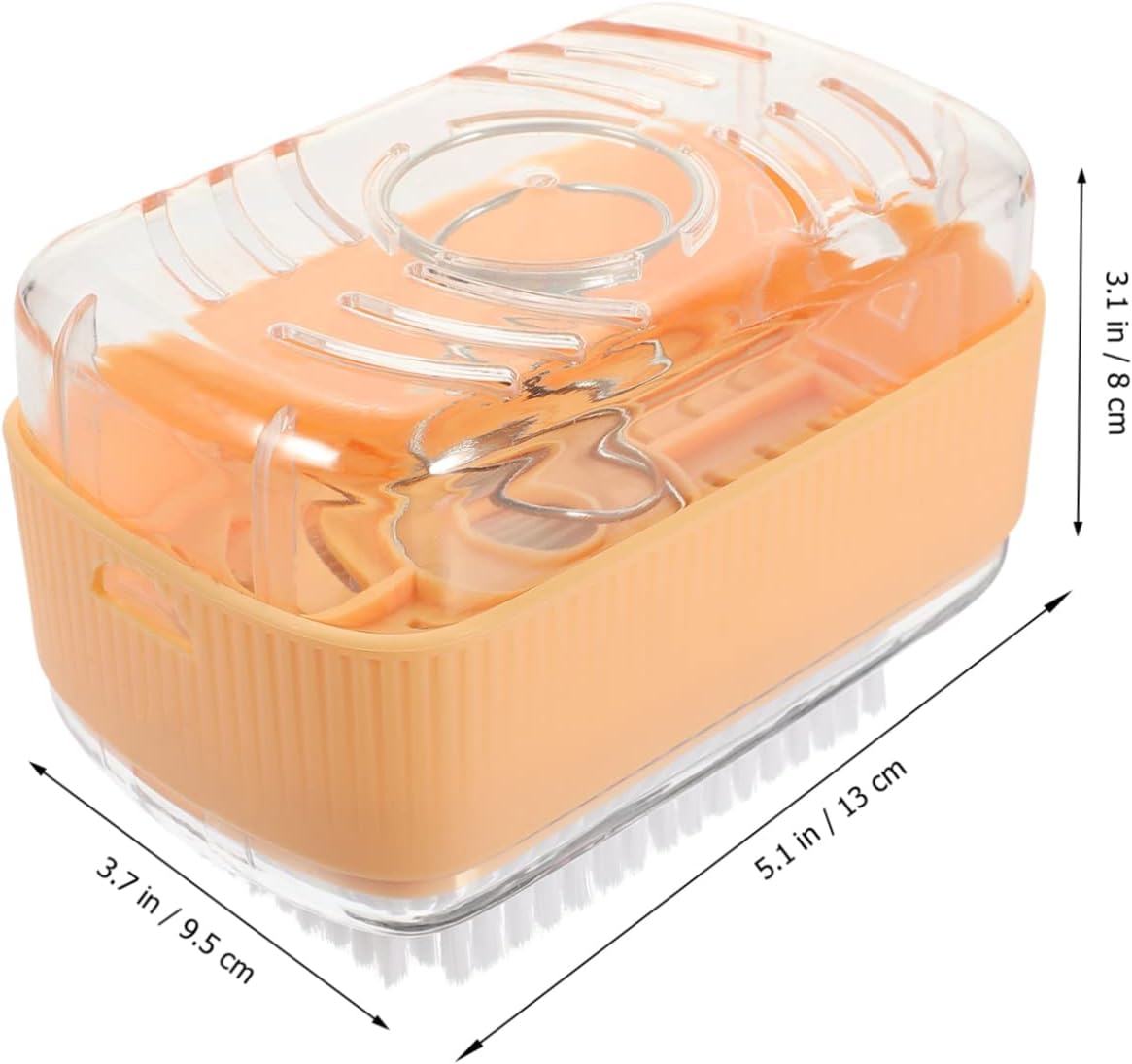 ABOOFAN Multi-Functional Foaming Soap Box with Roller Brush