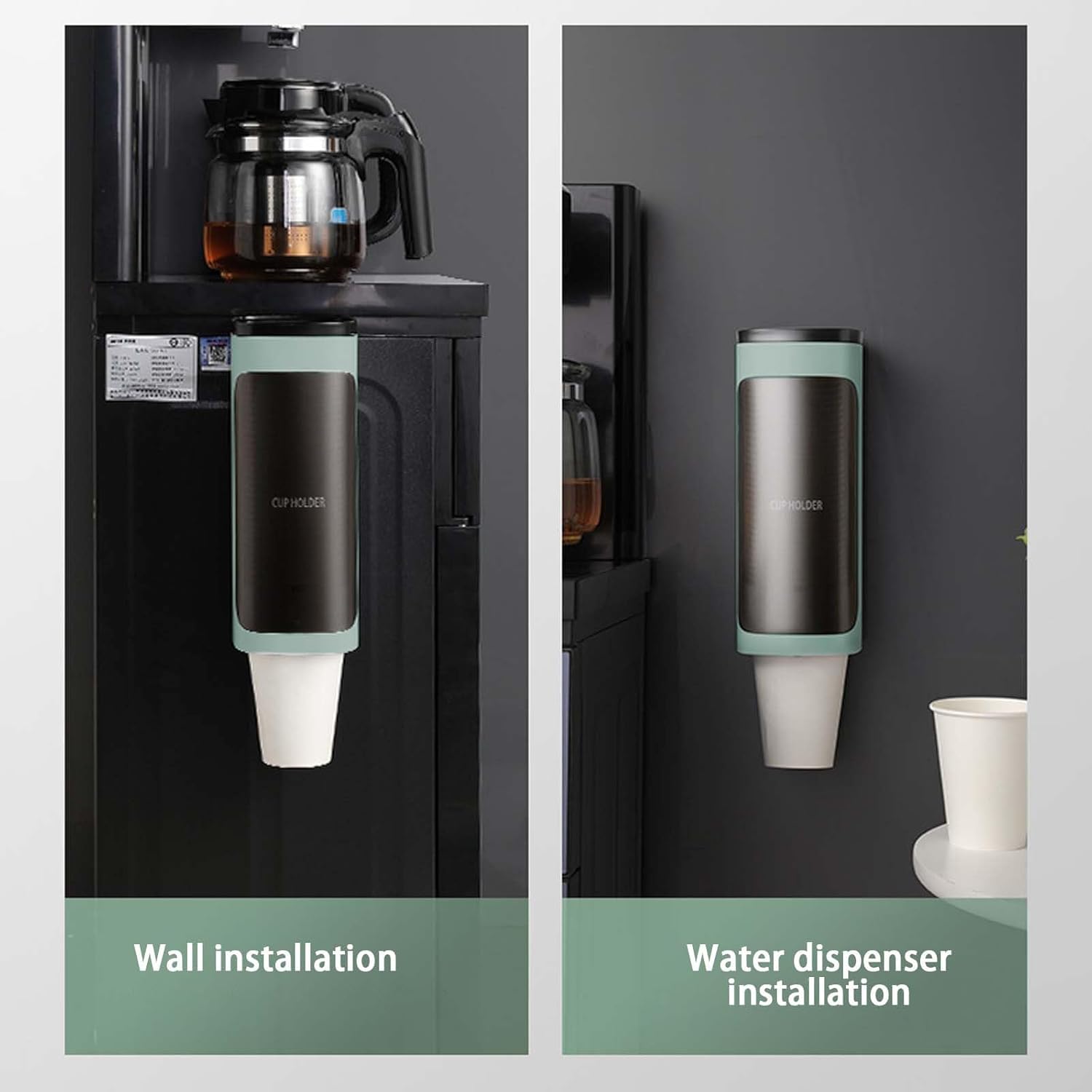 Lovskoo Wall Mount Cup Dispenser for 5-75 Oz Cups
