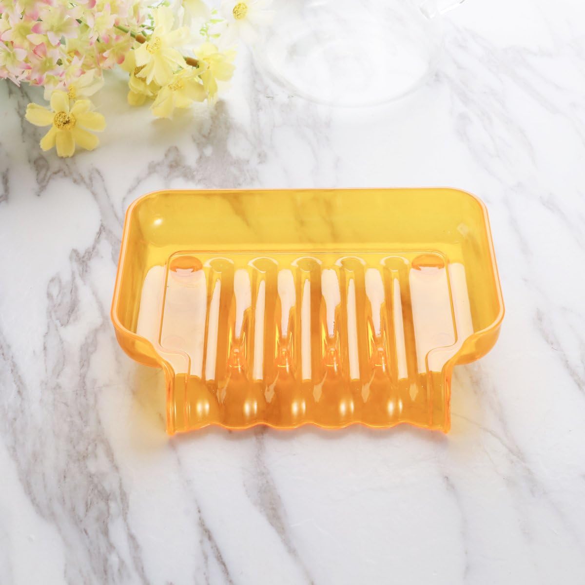 Cabilock Soap Dish with Suction Cup Holder 1
