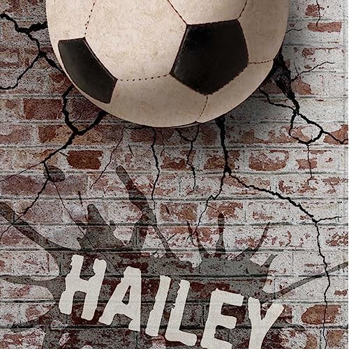 Personalized Beach Towel with Soccer Design