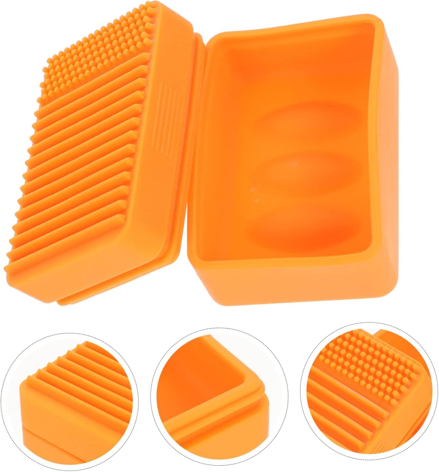 Bathroom Soap Holder with Anti-Slip Silicone Design