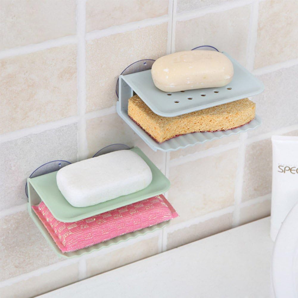 Youlixuess Super Suction Cup Soap Dish Holder
