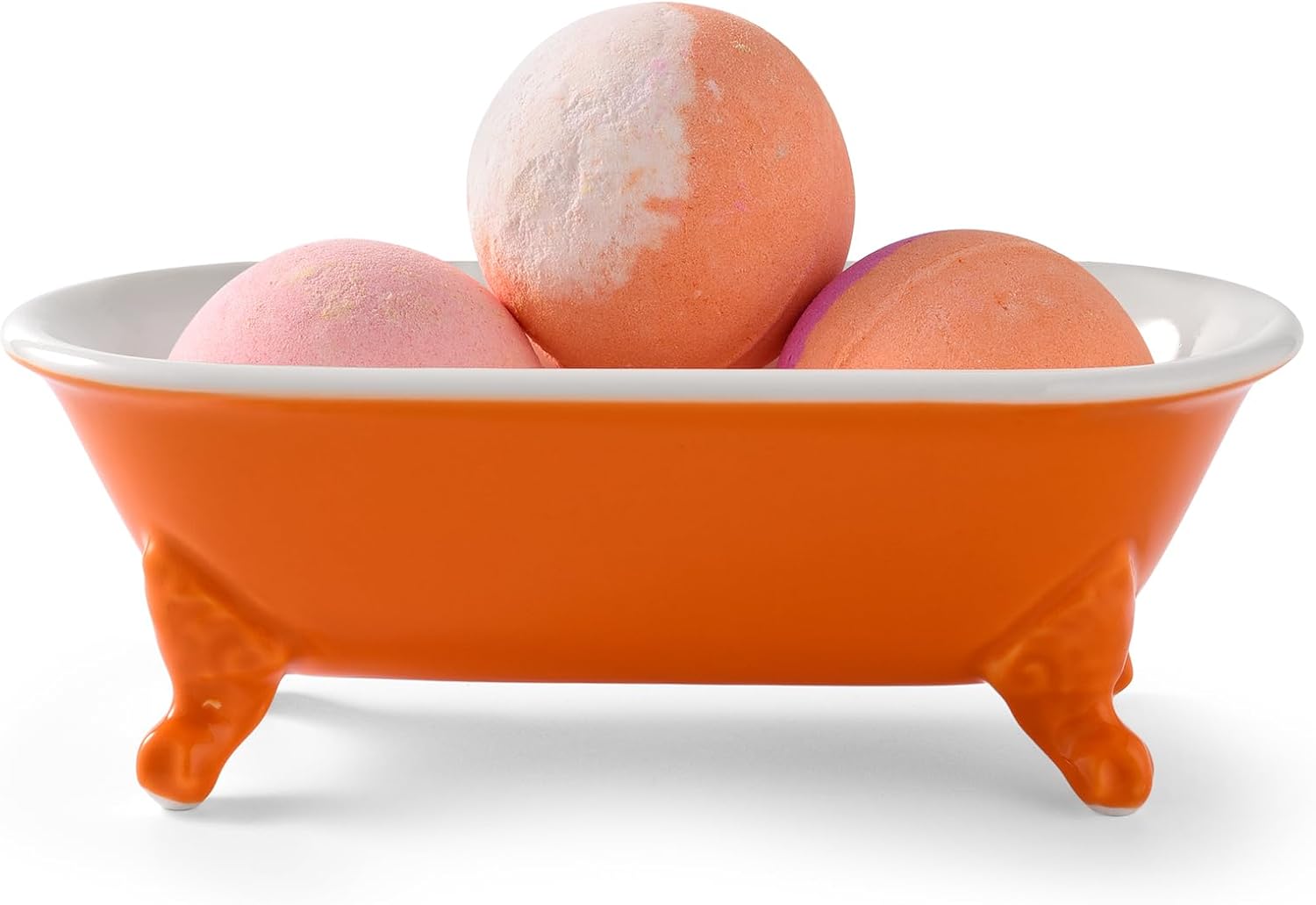 65 Inch Ceramic Soap Dish with Drainage Holes