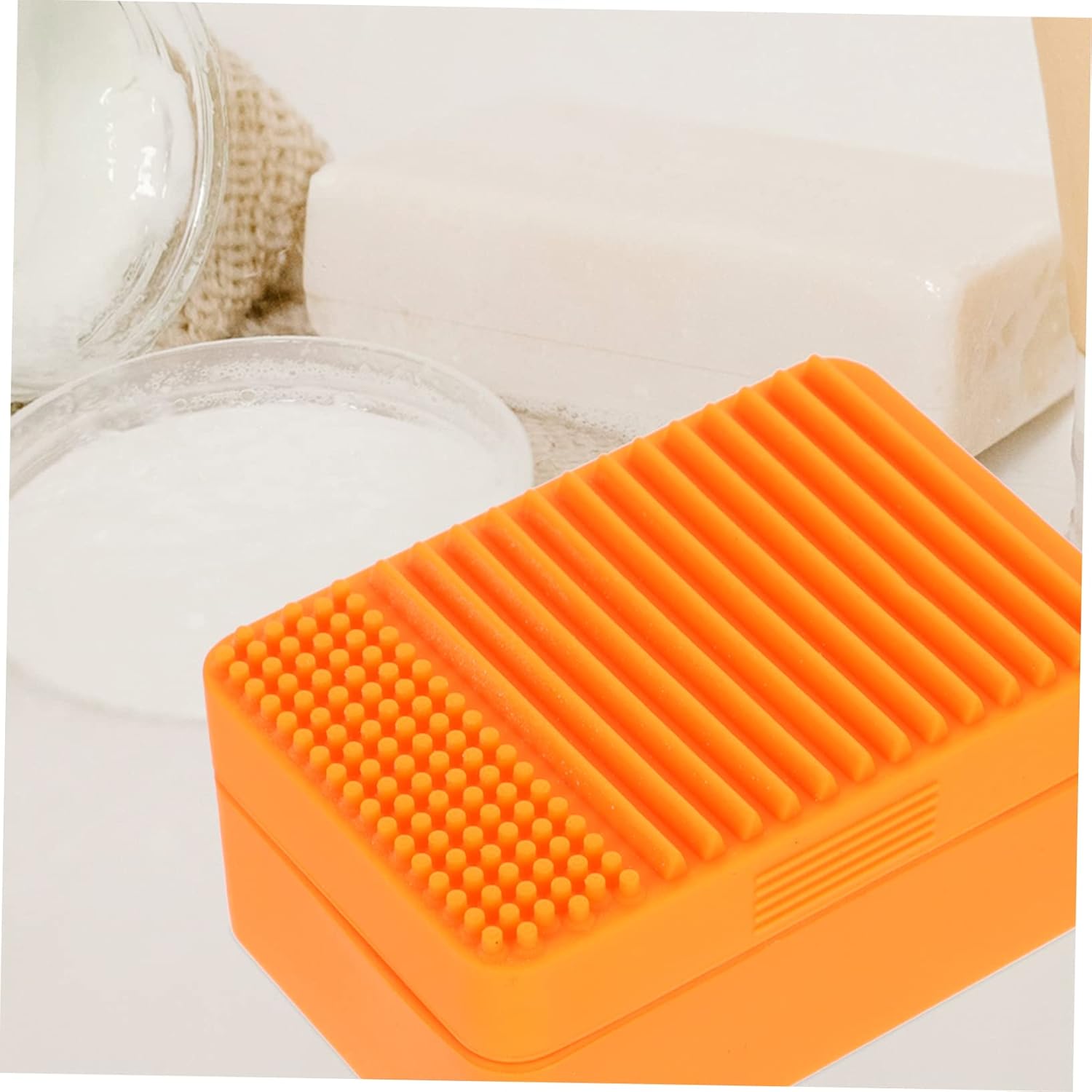 FONDOTIN Square Bar Soap Travel Case