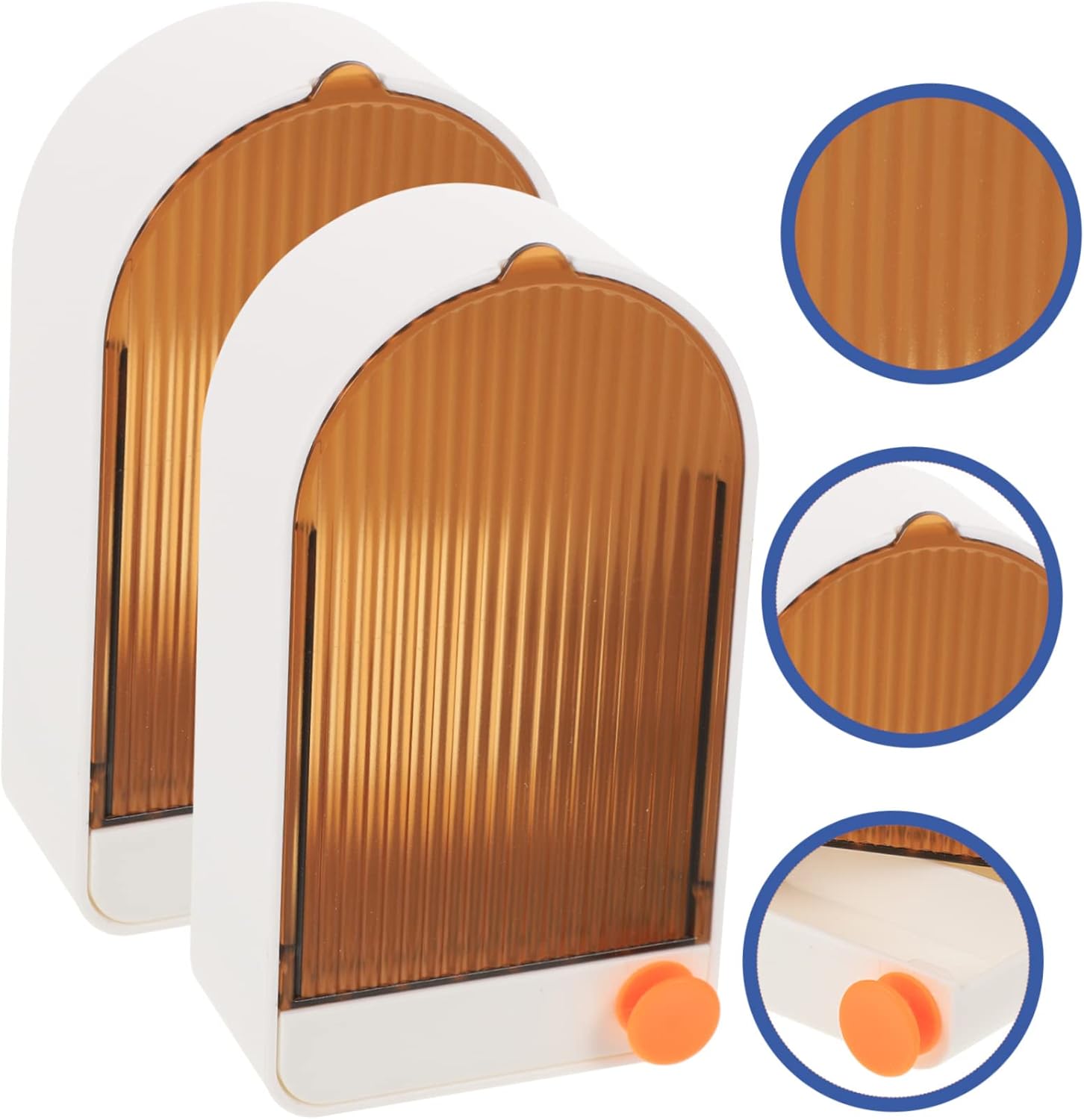 Homoyoyo Wall Mount Soap Dish Bar Saver