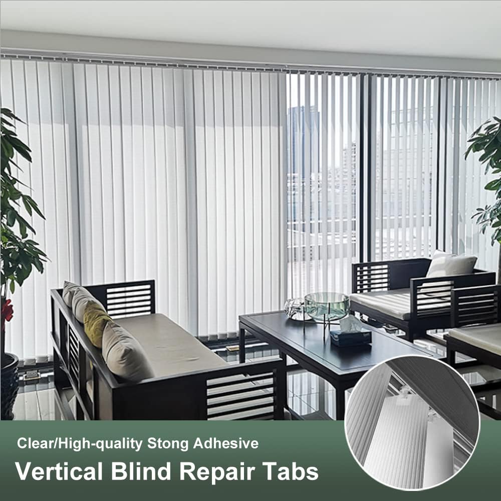 Vertical Blind Repair Tabs 40pcs for Quick Fix