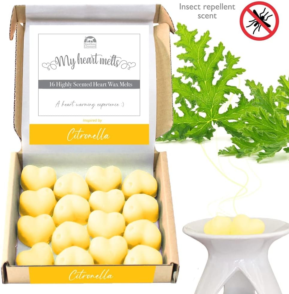 Spotless Leopard Citronella Wax Melts Candle Set