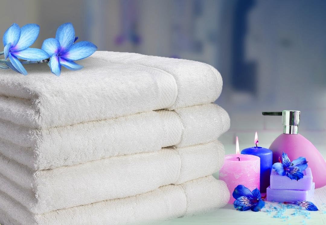Cozy Homery Egyptian Cotton Bath Towels 8 Piece Set