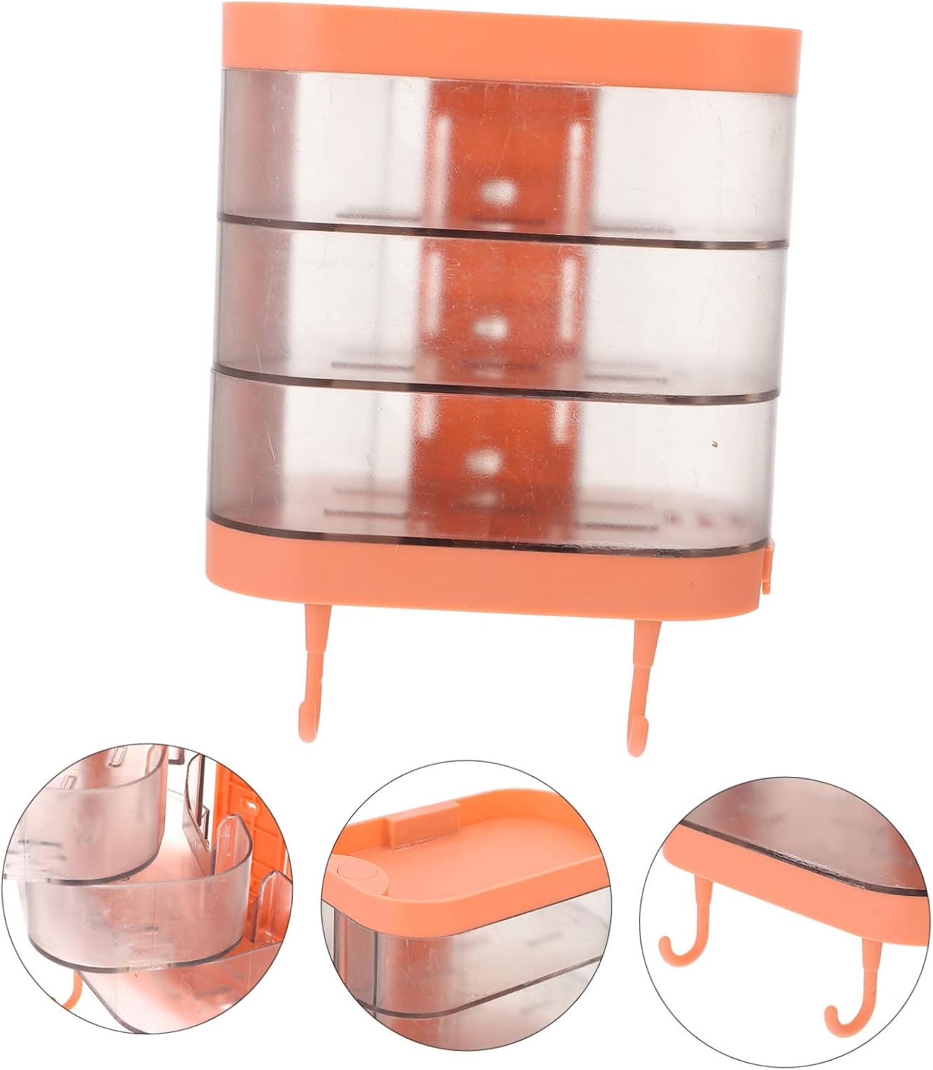 ABOOFAN Rotating Wall-Mounted Soap Dish