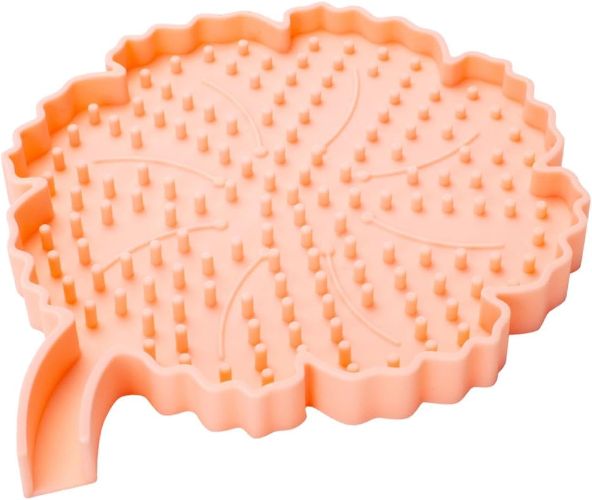 DimyFew Silicone Soap Dish with Floral Design Pink