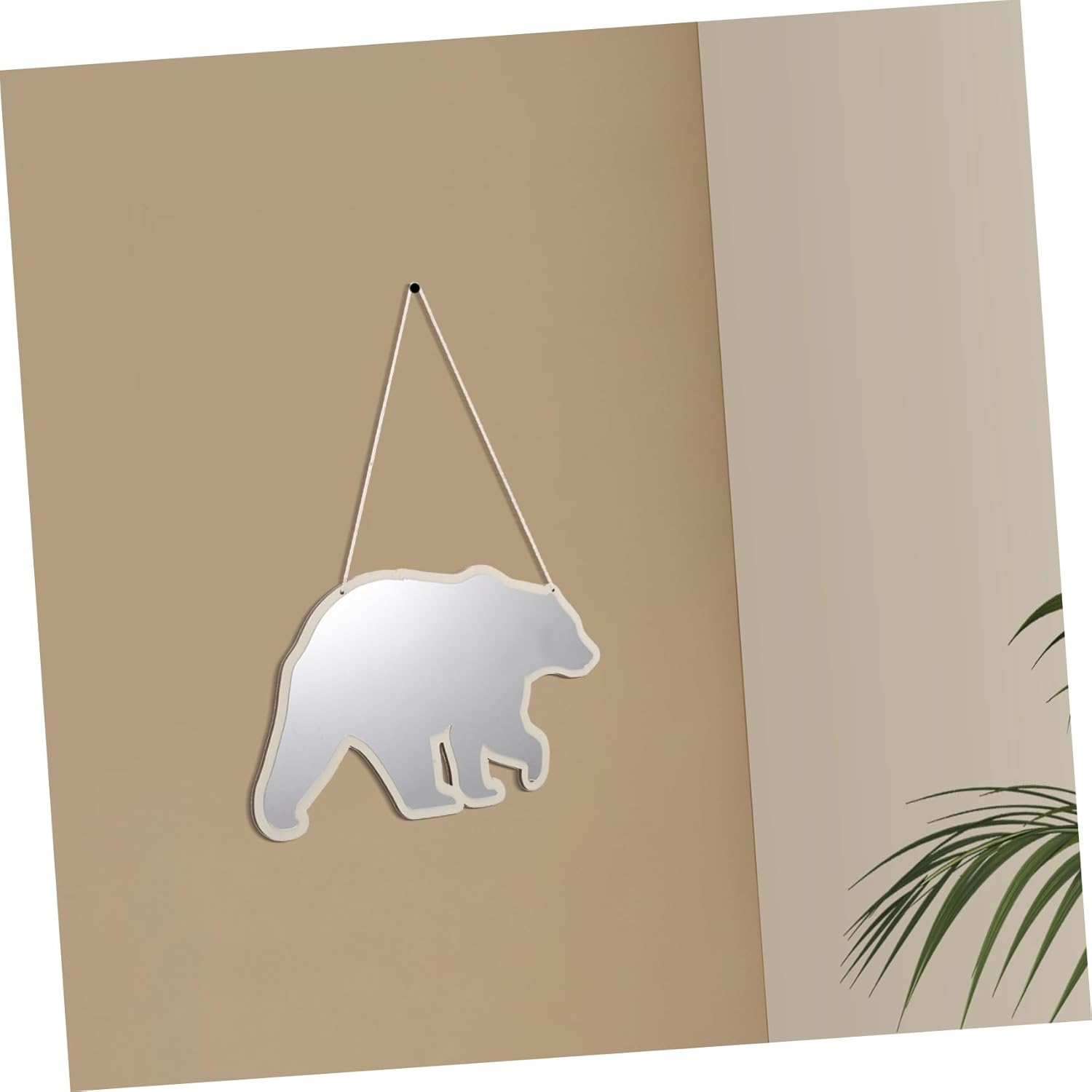 VINTORKY Cute Bear Makeup Mirror for Kids Room