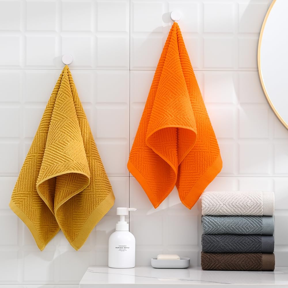 Sense Gnosis Chocolate Hand Towel Set of 2