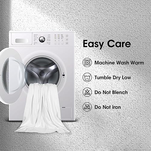 JML Microfiber Bath Towels 2 Pack 30x60 Oversized Soft