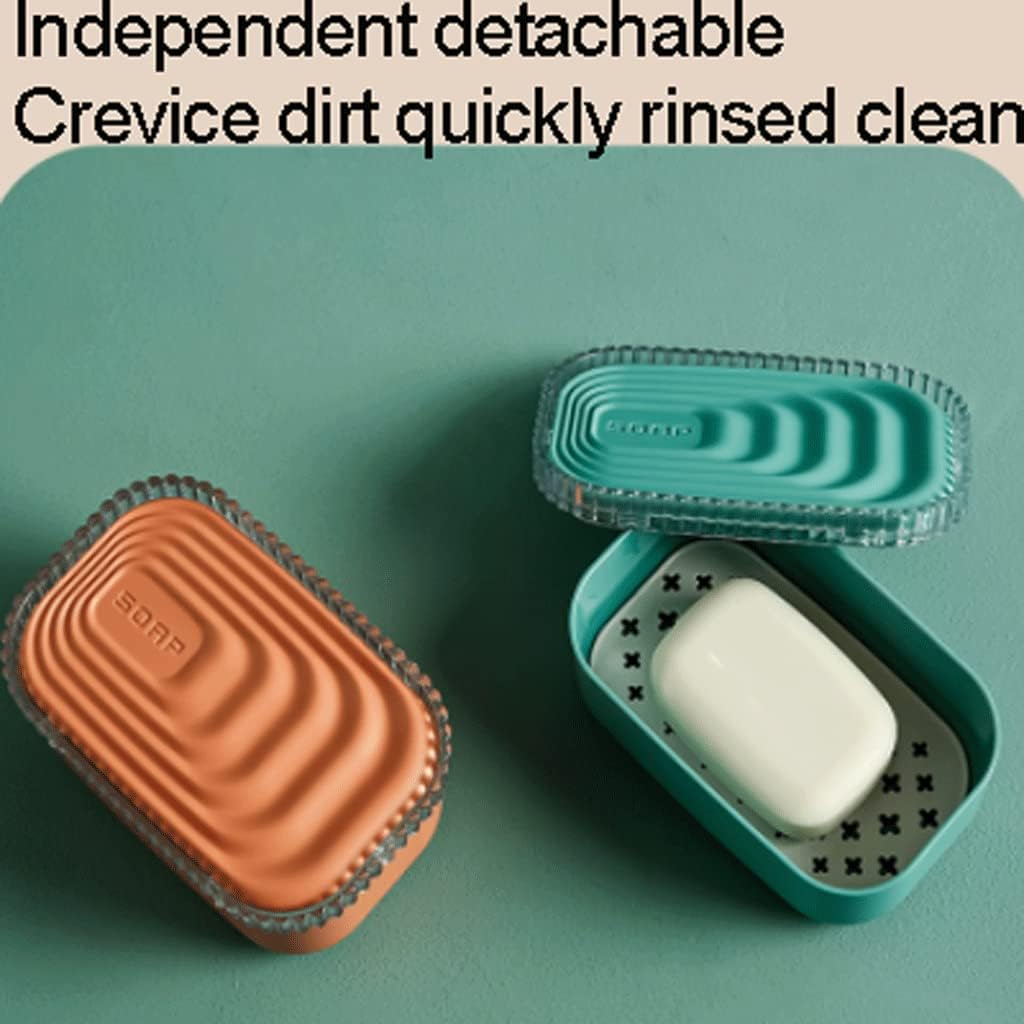 Surek Simple Lid Soap Dish with Water Tray