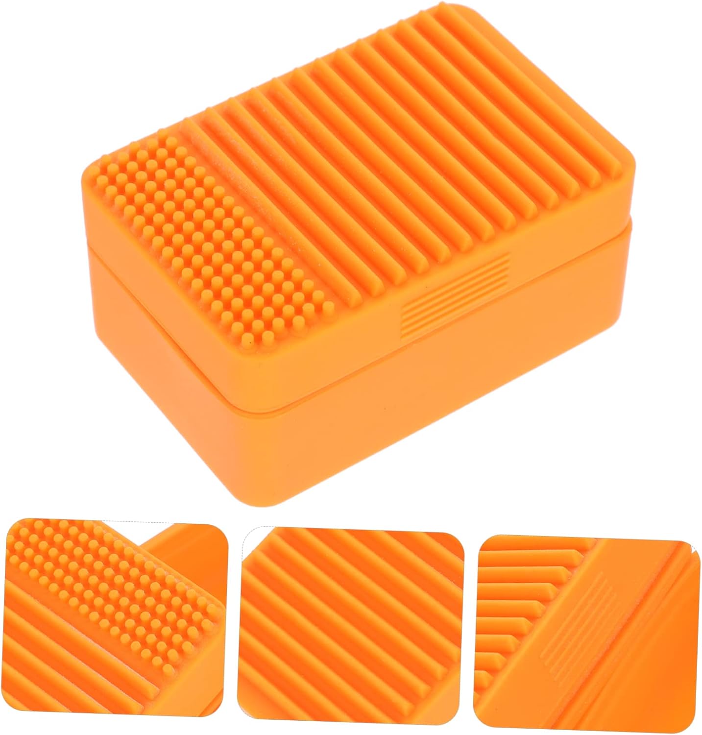 Luxshiny Silicone Travel Soap Case for Portable Use