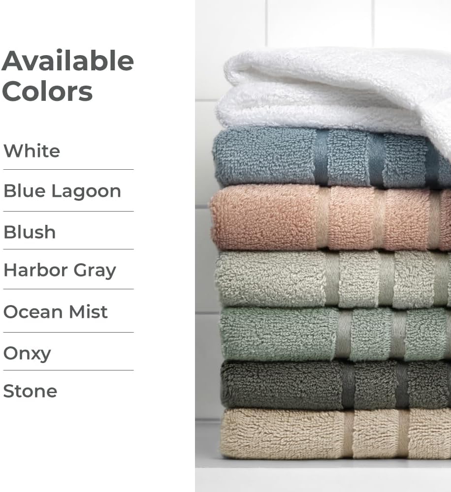Cariloha Bath Towel in Harbor Gray 28x54