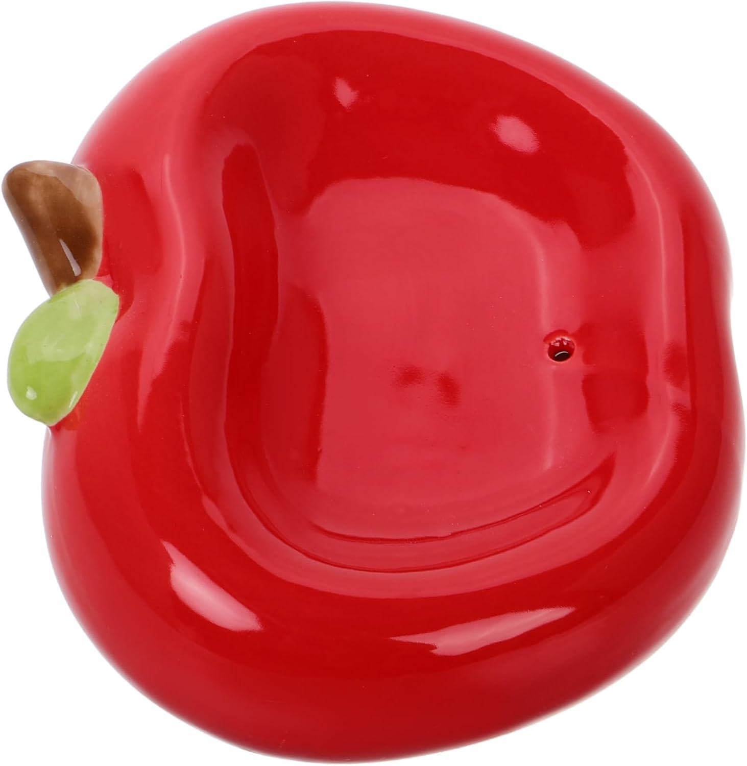 Cabilock Ceramic Apple Soap Holder with Drainage 1