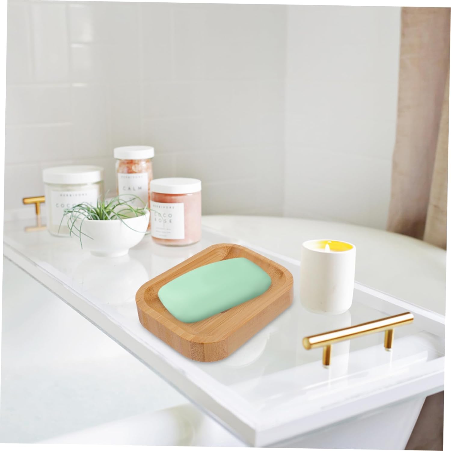 ULTECHNOVO 1Pc Soap Holder with Drain