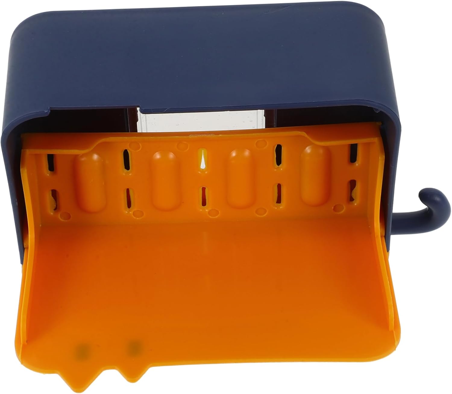 TOPPERFUN Wall-Mounted Soap Holder with Hook and Lid