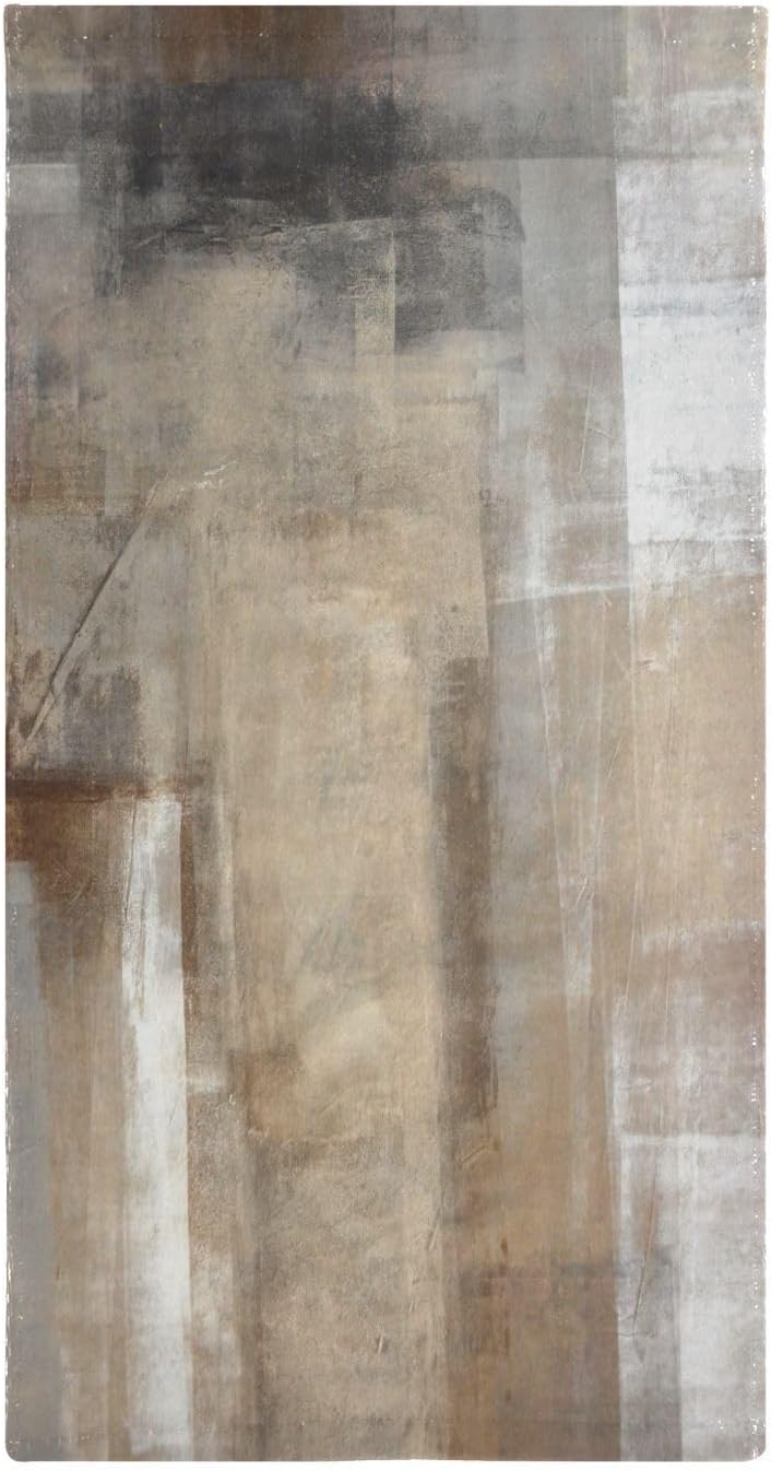 Taupe Grey Brown Hand Towels Set of 2 for Bathroom and Kitchen