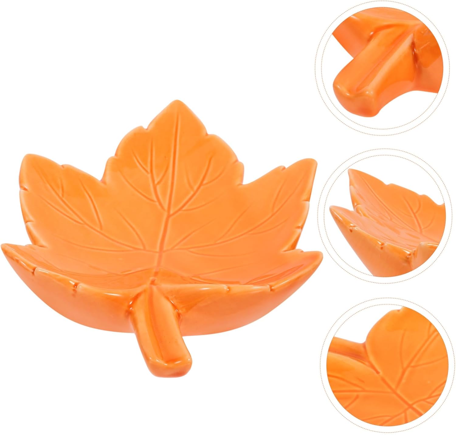 BESTYASH Ceramic Leaf Soap Holder