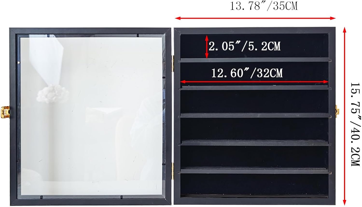 JIANGPAI Military Knife Shadow Box with UV Protection 1